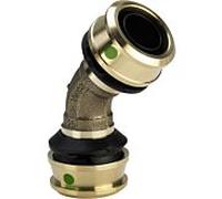 Viega Raxofix bow 647100 50mm, 45degrés, avec SC-Contur, bronze de silicium