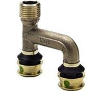 Viega Raxofix Rallonge 647674 R 1 / 2x16mm, bronze siliconé, avec SC-Contur
