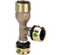 Viega Raxofix Té, R 3/4, d1 16, d2 16 bronze au silicium Modèle 5326.4, 647636