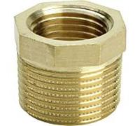 Viega réducteur 267704 R 2000 2000 / 2 x Rp 2000 2000 / 4, bronze, avec polygone
