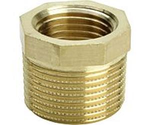 Viega réducteur 267704 R 2000 2000 / 2 x Rp 2000 2000 / 4, bronze, avec polygone
