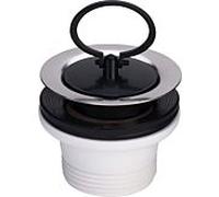 Viega robinet de vidange robinet de vidange d'évier 101961 G 2000 2000 /2 x 70 mm, hauteur du fond du robinet 40 mm, plastique blanc