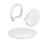 Viega Rotaplex Trio garniture de vidage et de trop-plein avec remplissage Visign RT5 set complet, pour baignoire spéciale, 727956+106010+732523, Visign RT5