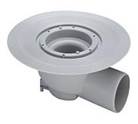 Viega salle de bain Advantix 284657 DN 70, plastique gris, siphon horizontal, sans fixation