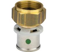 Viega Sanfix Fosta Sanfix P-Anschlussverschraubung, d 63mm, G 23/8 bronze rouge