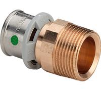 Viega Sanfix Fosta Sanfix P-Raccord de transition, d 63mm, R 2 Bronze rouge Modè