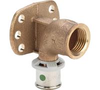 Viega Sanfix Fosta Sanfix P-Wandscheibe, d 20mm, Rp 1/2 bronze rouge Modèle 2125