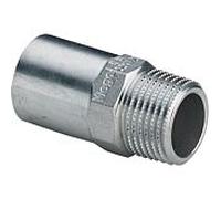Viega Sanpress Inox Insert 436704 15mmxR 1/2, acier inoxydable, polygonale