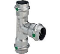 Viega Sanpress Inox Tee 435882 28x28x28mm, acier inoxydable, SC-Contur