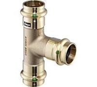 Viega Pièce en T Sanpress 199364 54 mm, avec SC-Contur, bronze ou silicium