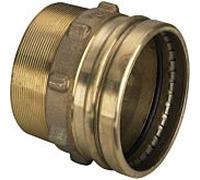 Viega Sanpress Viega match0 Übergangsstück 659 76, 2000 mm x R 2 2000 / 2, bronze, SC-Contur