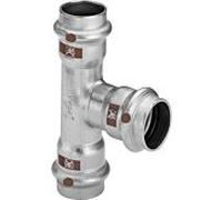 Viega Temponox Té 810344 22 x 18 x 18 mm, acier, inoxydable, avec SC-Contur