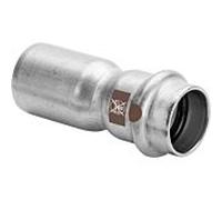 Viega Temponox réducteur 809485 54 x 35 mm, acier, inoxydable, bout uni, SC-Contur