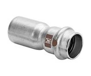 Viega Temponox Reduzierstück 809393 28 x 22 mm, acier inoxydable, bout uni, SC-Contur