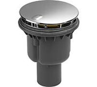 Viega Tempoplex garniture de vidange 801786 Ø 115 x 40/50 mm, plastique chromé