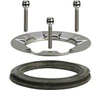 Viega Tempoplex set d'accessoires 582975 Inox , pour trou de vidange Ø 90mm