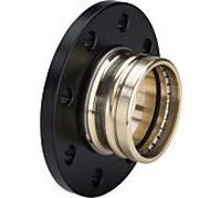 Viega Transition de bride Sanpress XL 479978 DN 80 x 88,9 mm, bronze, SC-Contur