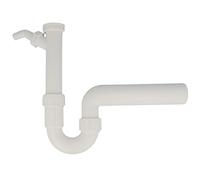 Viega Siphon universel 102449 pour évier 1 1/2'' (DN 40) avec raccord pour tuyau d'égout