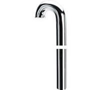 Viega tube de Viega 130978 DN 38x680mm, 180 degrés, laiton chromé, avec rebord à bride