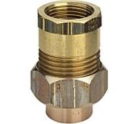Viega tube match0 22 mm x 3/4 "Rp, conique, bronze / laiton