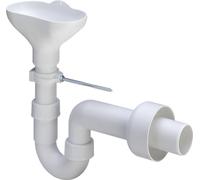 Viega tube odour capuchon avec entonnoir collecteur et sortie 50mm, 105181