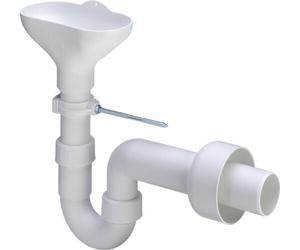 Viega tube odour capuchon avec entonnoir collecteur et sortie 50mm, 105181