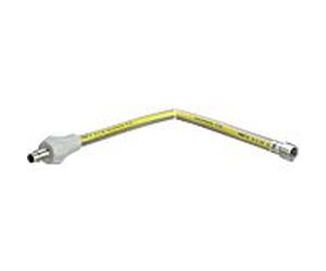 Viega tuyau enfichable gaz 532338 Rp 2000 /2 x 2000 mm, acier inoxydable, passage