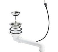 Viega vanne de vidange 578893 G 2000 2000 / 2, plastique blanc , avec blanc câble Bowden