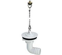 Viega vidange match0 125523 G 3 / 4xDN 50, blanc plastique, pour petit évier