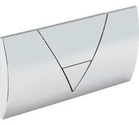 Viega Visign bouton de chasse d'eau pour WC blanc 721886