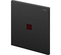 Viega Visign for More plaque de déclenchement 814090 130x130x8mm, pour urinoir, plastique noir mat