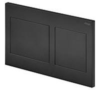 Viega Visign pour plaque de commande Style 801724 220x130x8mm, pour réservoir encastré, plastique noir mat