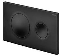 Viega Visign pour plaque de déclenchement Style 796389 220x130x8mm, pour réservoir encastré, plastique noir mat