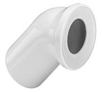 VIEGA Coude de raccordement pour WC 100/45° blanc 101718