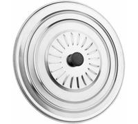 VIER - Couvercle multifonction inoxydable de 28 cm de diamètre pour poêles et casseroles, anti-éclaboussures avec poignée ergonomique, métal de cuisine, acier inoxydable, convient pour 28,26 et 24 cm