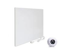 VIESTA® H300 chauffage infrarouge – panneau 300 W, 50×60 cm, Carbon Crystal, sans cadre, mural/plafond, IP20, incl. thermostat sans fil TH20