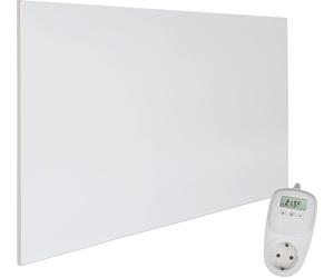 Viesta H900 Chauffage Infrarouge - Blanc, 900 Watts, Sans Cadre + Thermostat TH10