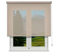 VIEWTEX | Store Enrouleur Isolant Thermique Screen Degré d'ouverture 10% Sable 120 X 190cm| Fabriqué en Europe | 5 Ans de Garantie