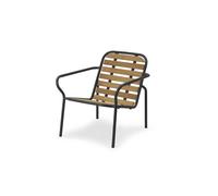 Normann Copenhagen - Fauteuil bas empilable Bois naturel