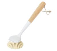 Vigar - Brosse à Vaisselle écologique - Tête Ronde - 7 x 6 x 25 cm - ZeroLine - Matériaux 100% recyclables - avec Cordon de Suspension - Gris