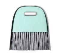 Vigar Brosse et Pelle à Main, Lot de 2 pièces compactes, Mini Balai pour Cuisine, Table et Bureau, Gris, Turquoise