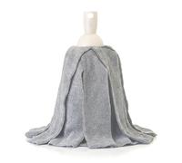 Vigar - Recharge pour Balai - Filetage Universel - 10 x 10 x 15 cm - Microfibre Lavable - Absorption maximale - pour Tous Les Types de sols - Gris