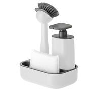 VIGAR Set d’évier avec Distributeur de Savon ABS Blanc 19 x 13 x 26,5 cm