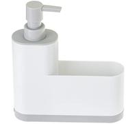 VIGAR - Set d'évier avec diffuseur - Kit de 1 Seule pièce - 18,5 x 5 x 20 cm - Monobloc - Design étroit - avec système de Drainage Facile - Gris