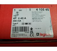 VIGI DX3 4P 40A 300mA HPI , Type F LEGRAND 410545 . BLOC DIFFERENTIEL. 4105 45