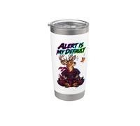 Vigilance Constante Par Defaut Samurai Cerf Foret Mode Gobelet isotherme en acier inoxydable double paroi
