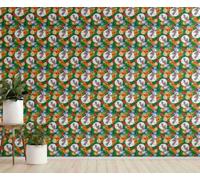 Vignette Murale Credence Cuisine Creatif Tendance Stylise Frais 45x1200cm | Sticker mural decoratif au rendu realiste. Ideal pour Cuisine. S'adapte a la porte, au mur et au meuble.