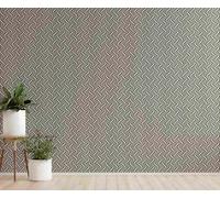 Vignette Murale Cuisine Vintage Art Retro Colore Pastel Douillet 45x1200cm