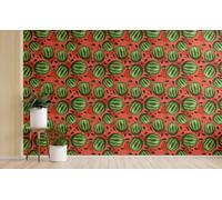 Vignette Murale Sejour Pastque Impermeable Salon Souple 3D 45x1200cm | Sticker mural PVC souple pour surfaces lisses. Motif Pastque, Impermeable, ideal pour Salon.