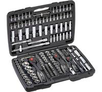 VIGOR 1/2'STECKSCHLESSETZ SUPERFLACH 24 TLG., Longueur:nv, Version:172-tlg, Entraînement:1/4'+3/8'+1/2